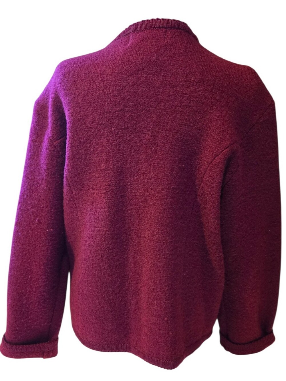 Tally Ho Vintage Wool Cardigan Large - Picture 2 of 7